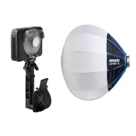 Mp0000018g Aputure Amaran Ray 120c Rgb Led Video Light Us Bundle With Soft Modifier