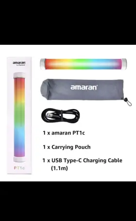Pt1c Aputure Amaran Rgbww Pixel Led Video Tube Light Full Colors 2700k-10000k #2