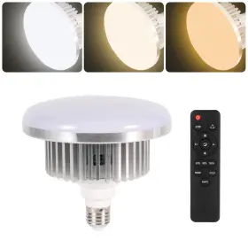 Led-175 Aqirui 175w Photography Light Bulb Dimmable Tricolor Led Bulbs 3000-6700k Color Soft