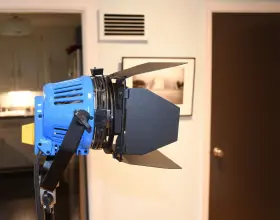L1.77250 Arri Exc Arrilite 600 Focusing Flood Light 650w 120v #3