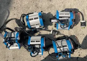 L1.79400.a-79031 Arri Lot Of 5 650 Plus Max Lamp 650w