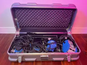 Lk.0005629 Arri Softbank Iv Plus 5 Light Kit 220-240v Ac 2-150w 1-300w 1-650 1-750plus