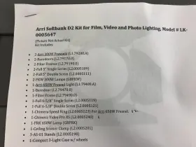 Lk.0005647 Arri Softbank D2 Tungsten 3 Light Kit #3