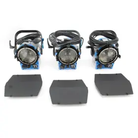 Lk.0005656 Arri T1 Fresnel 1000w 3-light Kit 120 Vac - Sku#1828649