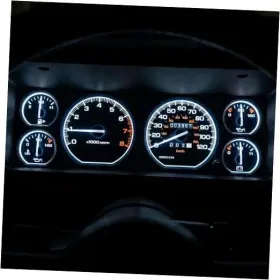Asacexu Asa0078 Led Instrument Cluster Light Kit For Cherokee Xj 1984-1996 Jeep White