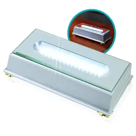 Asente 048015564722 16 Led Light Stand Base - Rectangle Display Pedestal For 3d Crystal Glass Art