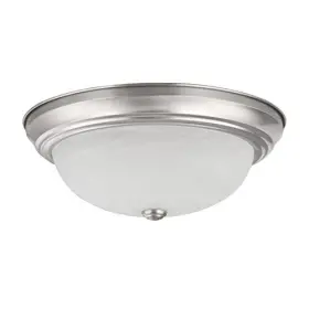 63024-09-1 Aspen Creative 810027069986 3-light Flush Mount/brushed Nickel Finish #2