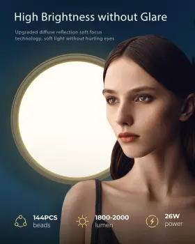 Aureday 731052301745 Big Ring Light With Stand 79 Inch Tall Selfie Remotes And #2