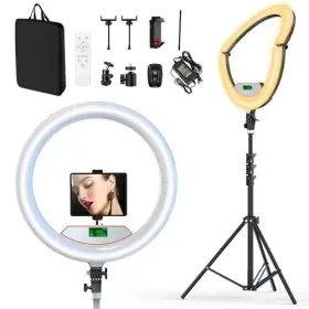 Sy-105 Auriani 22 Inch Ring Light With Stand 5600k Foldable Led Large Selfie #2