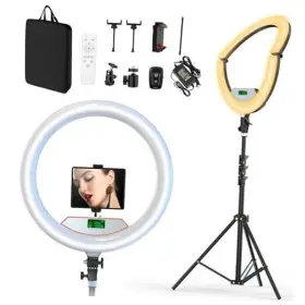 Sy-105 Auriani 22 Inch Ring Light With Stand 5600k Foldable Led Large Selfie