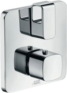11733001 Axor Urquiola Volume Auto Temp Control 2-handle 7 Inch Wide Shower Trim Chrome