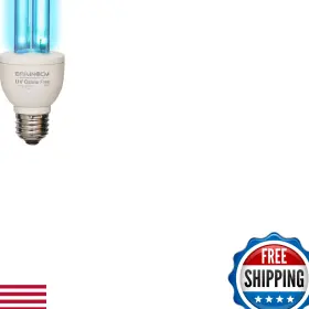 B0bvwf4tzk Baimnocm 2-pack Uvc Light Bulb Ozone Free 25w 254nm Lamp Basement E26 Base