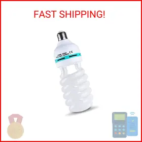 Ballast 783855671990 135w Light Bulb 5500k Cfl Daylight Spiral Softbox Lighting Kit In E27/e26 S