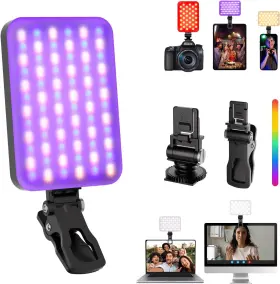 Bansine 673498480281 Selfie Light - Usb-rechargeable Rgb Led Phone Portable Photo Lig