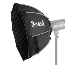 Bos90 Basvi 723884579089 35.4ftft/90cm Octagon Softbox Reflector With Honeycomb Grid And 2 D