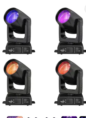 Beetopper Lb150w 150w Moving Head Lights Complete Lot Of 4 New/open Box With Freebies