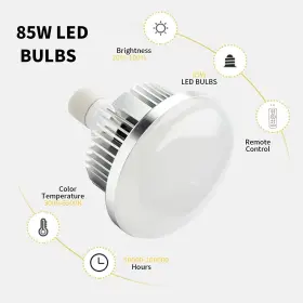 Beiyang 784110283538 2pack 85w Photography Light Bulb For Softbox Lighting Kit #2