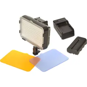 Bp18w Bescor 741147950574 Xt160 Bi-color Led On-camera Light With Battery And Charger #xt160b