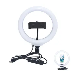 Beufee28u3f0pdke Beufee 12 Inch Ring Light 12w 160led Circle Lights With Ball Head Phone Clip Selfie