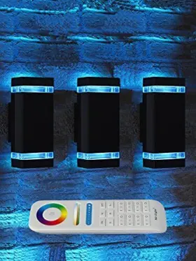 Fut106 Bling Mi.light Rf Remote Control Rgb Colour Changing Lighting Led Double Up 3 Pack #2