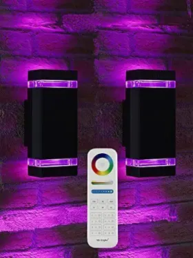 Fut106 Bling Mi.light Rf Remote Control Rgb Colour Changing Lighting Led Double Up 3 Pack #3