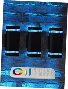 Fut106 Bling Mi.light Rf Remote Control Rgb Colour Changing Lighting Led Double Up 3 Pack