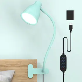 Cdl10wt Bohon Desk Lamp With Clamp 10w 38 Led Clip On Light 3 Color 10 Brightness A