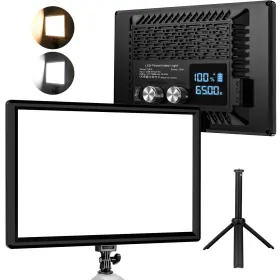 Mqxde-019-env12 Bonvvie 9 Inch Led Video Light Dimmable Camera With Built-in 5000mah Li-ion Batter
