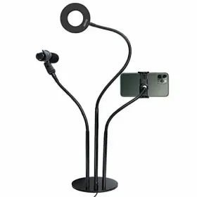 Bower 636980879253 24 Inch Flexible Ring Light Kit With Phone Holder Mic In-line Re #3