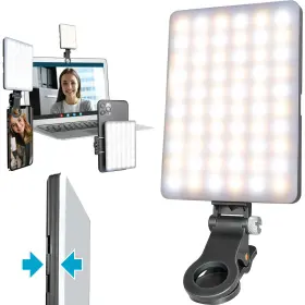 Bower 636980880938 Wa-snapl Clip-on Snap Light For Streaming Self Black