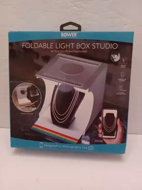Wa-bxlt9 Bower Foldable Light Box Studio With Six Color Backgrounds For Spotlight Photography New
