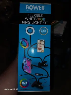 Wa-rgb6clip Bower 6 Inch White/rgb Ring Light With Clip-on Wired Remote By #3