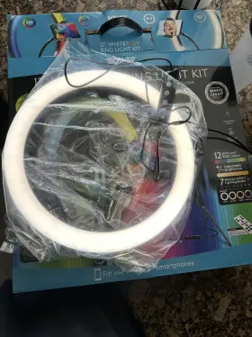 Wa-rlsrgb12 Bower 12 Inch Rgb Ring Light Studio Kit With Phone Mount And 360 Degree Ball Head Adapt #3