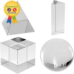 101-us-prism-02 Brand Adorylla 4 Pack K9 Optical Crystal Photography Prism Set Upgraded Include 55mm
