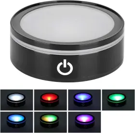 Chazcool0ah18ibt4y Brand Chazcool Led Base Light Display 3d Photo Glass Stand Usb Battery Operated #3