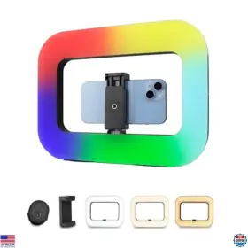 B0f19fsdwk Brand Wbloomsi Phone Ring Light With 8000mah Rgb Video Recording Kit For Selfies And Vlogging
