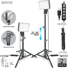 Branded01 711181300819 2-pack Led Kit Rgb White And Special Effects For Brilliant Content Creation #3