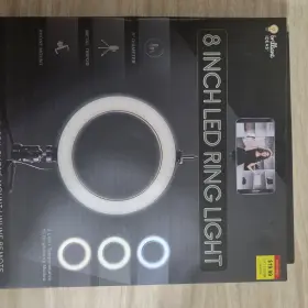 Birl815 Brilliant Idea New In Box Amazing Ring Light Led 8 Inch 10 Levels For Smartphone #2