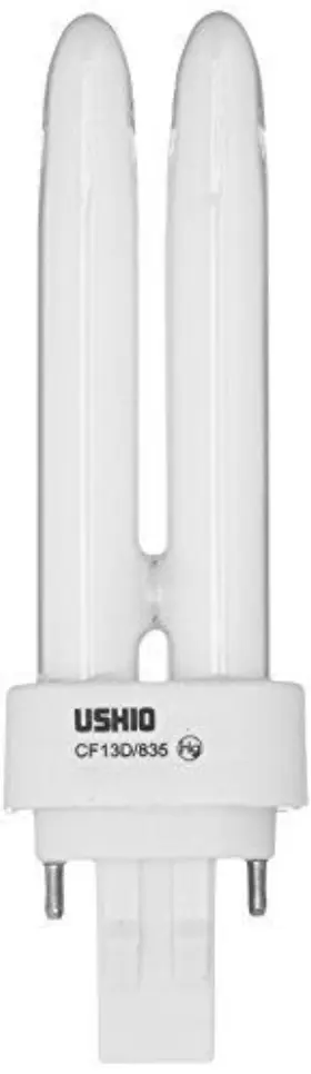 835-13w Bulbconnection 048777248829 Ushio Bc8846 3000053 - Cf13d/835-13w 2 Pin Gx23-2 Base 3500k Cfl Bulb