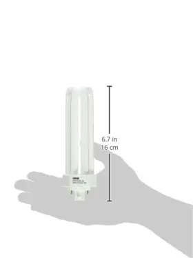 Gx24q-4 Bulbconnection Bc8880 Ushio 3000226 - Cf42te/865-42w 4 Pin Base 6500k Cfl Bulb #2