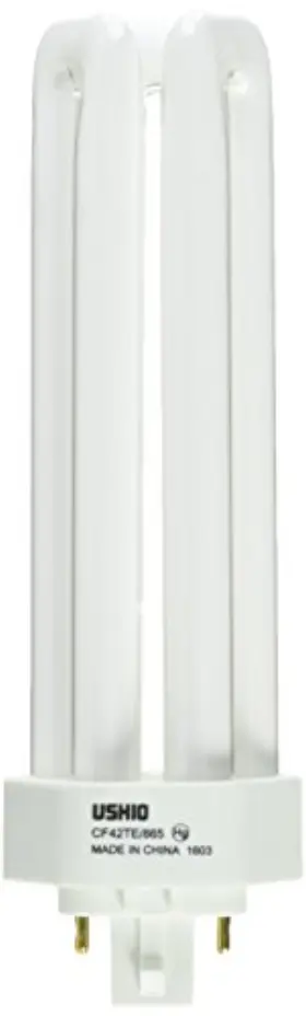 Gx24q-4 Bulbconnection Bc8880 Ushio 3000226 - Cf42te/865-42w 4 Pin Base 6500k Cfl Bulb