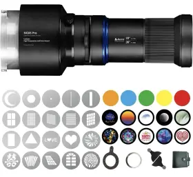 Mg06 Bussi Optical Bowens Mount Projector Snoot Photography Kit Color Filters Effects