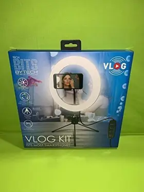 Tbpgmc102bk Bytech 805112067077 Selfie Ring Light With Tripod-sm