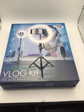 Tb-pg-mc-103-bk Bytech 10 Inch Led Ring Light Tripod Stand Kit For Phone Video Live Stream