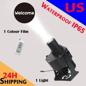 Calca 0308002921001 40w Outdoor Led Gobo Projector Advertising Logo Lamp 1 Color Rotating Gobos #3