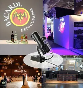 Calca 0308002923001 20w Indoor Led Gobo Projector Logo Light Stage Lights Window Ad