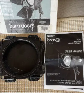 Cfo142 Calumet For Bravo Light V300 4 Leaf Barn Doors New #2