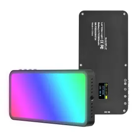 Rkr0832530957917in Camnoon Rgb Led Video Light Portable Panel 3000k-6500k Dimmable Brightness Full
