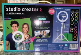 Canal Toys 850041019789 Studio Creator 2 Video Maker Kit - Youtube Tiktok Makeup Live Phone Selfie #2