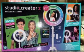 Canal Toys 850041019789 Studio Creator 2 Video Maker Kit - Youtube Tiktok Makeup Live Phone Selfie